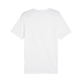 Formula 1 tricou de bărbați small logo white F1 Team 2024
