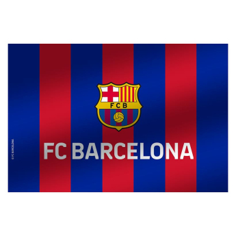 FC Barcelona drapel Vertical small