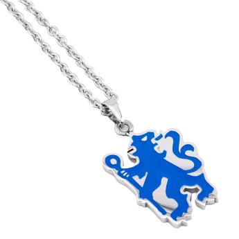 FC Chelsea colier Colour Lion Pendant & Chain