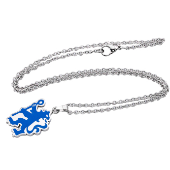 FC Chelsea colier Colour Lion Pendant & Chain