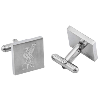 FC Liverpool butoni Stainless Steel Square Cufflinks