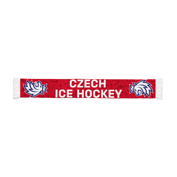 Echipa națională de hochei eșarfă de iarnă red Czech Ice Hockey pattern