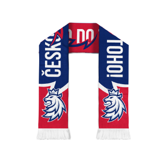 Echipa națională de hochei eșarfă de iarnă pentru copii Česko do Toho Lion logo