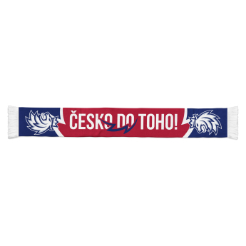 Echipa națională de hochei eșarfă de iarnă pentru copii Česko do Toho Lion logo