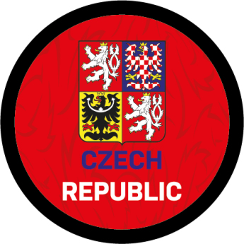 Echipa națională de hochei puc Czech republic logo red