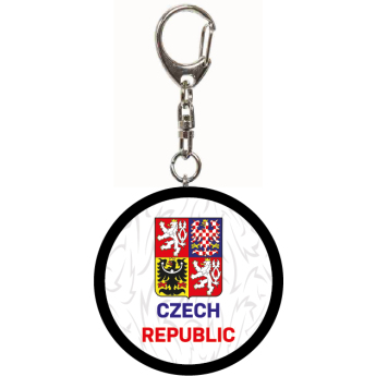 Echipa națională de hochei breloc Czech Republic minipuk logo white