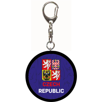 Echipa națională de hochei breloc Czech Republic minipuk logo blue