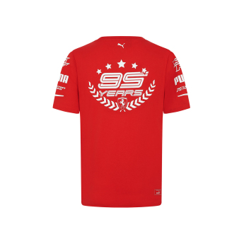 Ferrari tricou de bărbați Graphic 95 years red F1 Team 2024