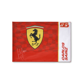 Ferrari drapel Sainz F1 Team 2024