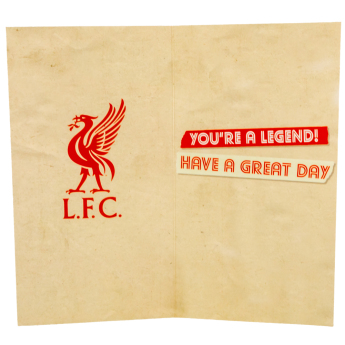 FC Liverpool felicitări Dad Birthday Card