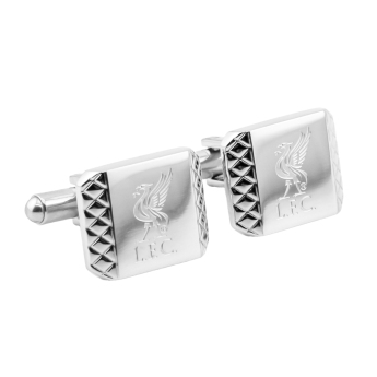 FC Liverpool butoni Stainless Steel Patterned Cufflinks