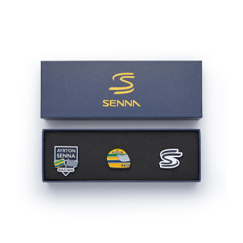 Ayrton Senna set embleme 3pk 2024