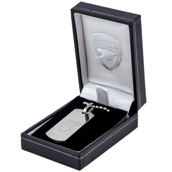 FC Arsenal etichetă de câine pe gât Slim Dog Tag & Chain