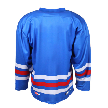 Echipa națională de hochei tricou de hochei Czech Republic 2023/2024 CCM Fandres replica - blue