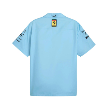 Ferrari cămașă de bărbați Miami GP blue F1 Team 2024