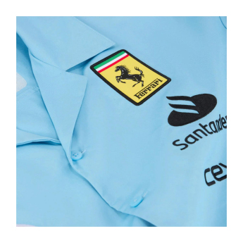 Ferrari cămașă de bărbați Miami GP blue F1 Team 2024