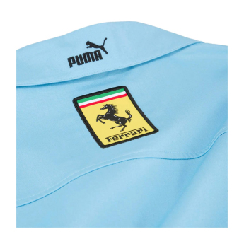 Ferrari cămașă de bărbați Miami GP blue F1 Team 2024