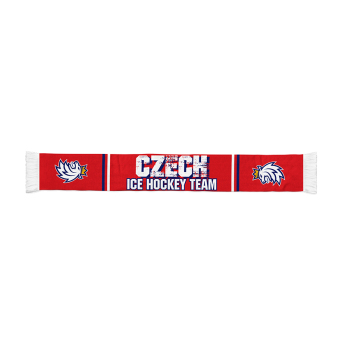 Echipa națională de hochei eșarfă de iarnă red Czech Ice Hockey ČH