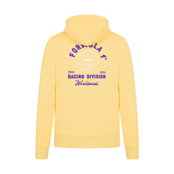 Formula 1 hanorac de bărbați cu glugă RDW Hoody Pale Banana F1 2024