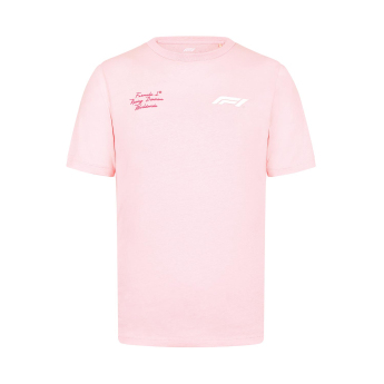 Formula 1 tricou de bărbați RDW Primrose Pink F1 2024