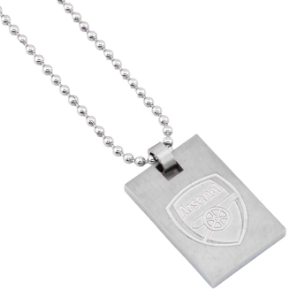 FC Arsenal lănțișor de gât cu pandantiv câine Dog Tag & Chain