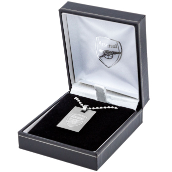 FC Arsenal lănțișor de gât cu pandantiv câine Dog Tag & Chain