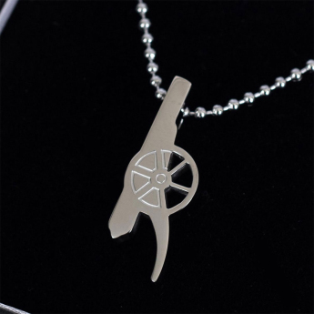 FC Arsenal lănțișor de gât cu pandantiv Stainless Steel Cannon Pendant & Chain