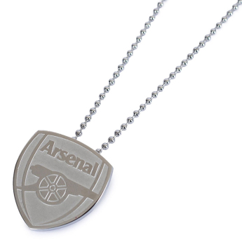 FC Arsenal lănțișor de gât cu pandantiv Stainless Steel Large Pendant & Chain