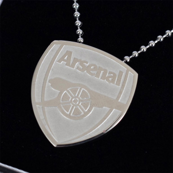 FC Arsenal lănțișor de gât cu pandantiv Stainless Steel Large Pendant & Chain