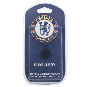 FC Chelsea colier Black Plated Pendant & Chain