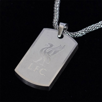 FC Liverpool lănțișor de gât cu pandantiv câine Icon Dog Tag & Chain