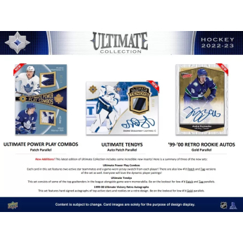 NHL cutii Cărți de hochei NHL 2022-23 Upper Deck Ultimate Hobby Box