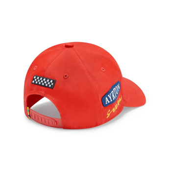 Ayrton Senna șapcă de baseball Legacy Patchwork red 2024