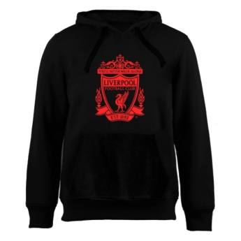 FC Liverpool hanorac cu glugă pentru copii No35 black