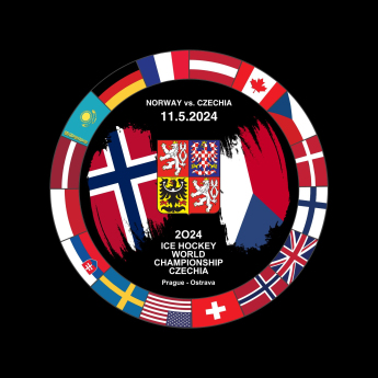 Echipa națională de hochei puc Ice Hockey World Championship Czechia MS 2024 Dueling 11.5.2024 Norway vs. Czechia