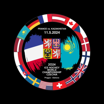 Echipa națională de hochei puc Ice Hockey World Championship Czechia MS 2024 Dueling 11.5.2024 France vs. Kazakhstan