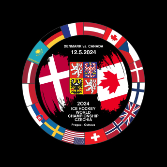 Echipa națională de hochei puc Ice Hockey World Championship Czechia MS 2024 Dueling 12.5.2024 Denmark vs. Canada