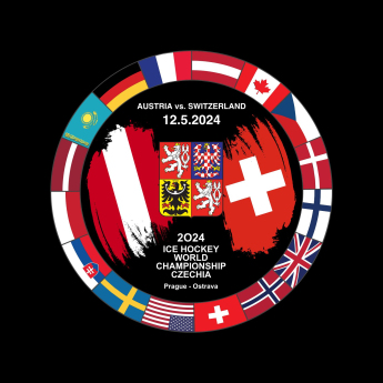 Echipa națională de hochei puc Ice Hockey World Championship Czechia MS 2024 Dueling 12.5.2024 Austria vs. Switzerland