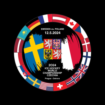 Echipa națională de hochei puc Ice Hockey World Championship Czechia MS 2024 Dueling 12.5.2024 Sweden vs. Poland