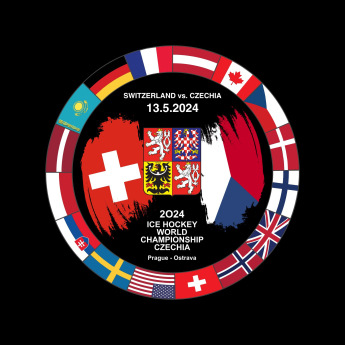 Echipa națională de hochei puc Ice Hockey World Championship Czechia MS 2024 Dueling 13.5.2024 Switzerland vs. Czechia