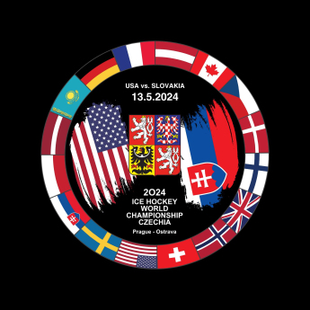 Echipa națională de hochei puc Ice Hockey World Championship Czechia MS 2024 Dueling 13.5.2024 USA vs. Slovakia