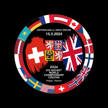 Echipa națională de hochei puc Ice Hockey World Championship Czechia MS 2024 Dueling 15.5.2024 Switzerland vs. Great Britain