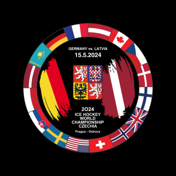 Echipa națională de hochei puc Ice Hockey World Championship Czechia MS 2024 Dueling 15.5.2024 Germany vs. Latvia