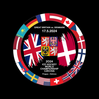 Echipa națională de hochei puc Ice Hockey World Championship Czechia MS 2024 Dueling 17.5.2024 Great Britain vs. Denmark