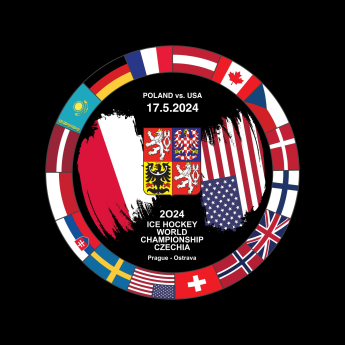 Echipa națională de hochei puc Ice Hockey World Championship Czechia MS 2024 Dueling 17.5.2024 Poland vs. USA