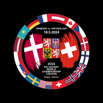 Echipa națională de hochei puc Ice Hockey World Championship Czechia MS 2024 Dueling 18.5.2024 Denmark vs. Switzerland