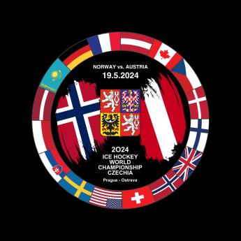 Echipa națională de hochei puc Ice Hockey World Championship Czechia MS 2024 Dueling 19.5.2024 Norway vs. Austria