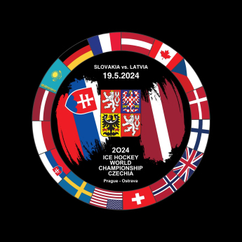 Echipa națională de hochei puc Ice Hockey World Championship Czechia MS 2024 Dueling 19.5.2024 Slovakia vs. Latvia