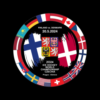 Echipa națională de hochei puc Ice Hockey World Championship Czechia MS 2024 Dueling 20.5.2024 Finland vs. Denmark