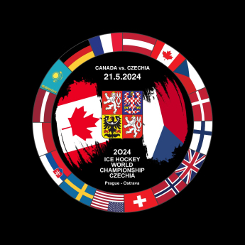 Echipa națională de hochei puc Ice Hockey World Championship Czechia MS 2024 Dueling 21.5.2024 Canada vs. Czechia
